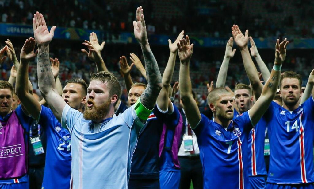 Det islandske viking-klappet er ikke islandsk i det hele tatt