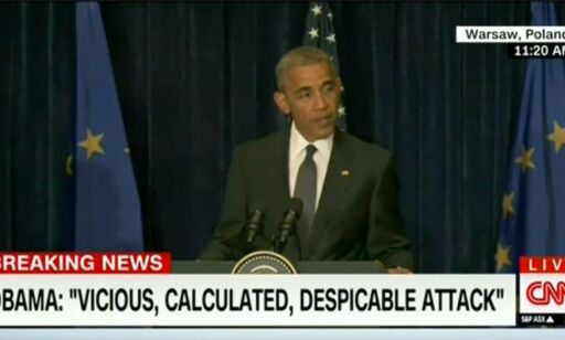 President Obama om tragedien i Dallas