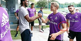 «Nye Ødegaard»: Dukket opp i Canada med topptrent overarm