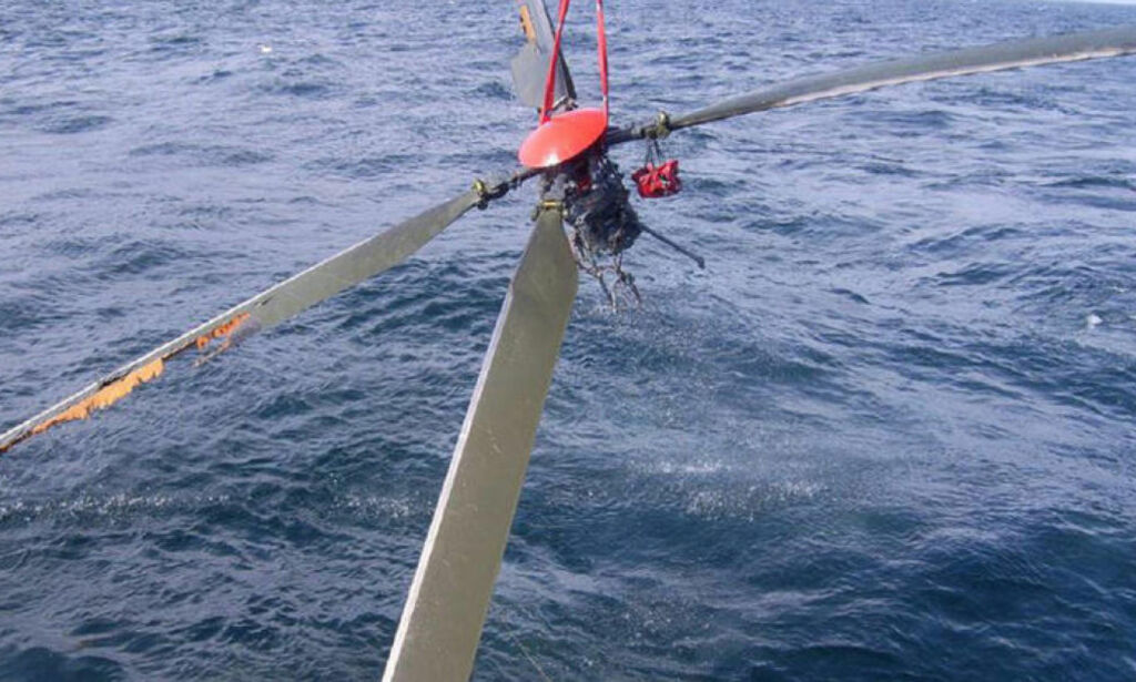I 2009 løsnet denne rotoren fra et Super Puma-helikopter i Nordsjøen. 16 døde