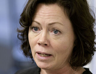 Oslo 20151202.
Likestillings- og inkluderingsminister Solveig Horne (Frp). Regjeringen orienterer om arbeidet med økte asylankomster i Justis- og beredskapsdepartementet i Nydalen i Oslo.
Foto: Ole Gunnar Onsøien / NTB scanpix