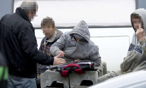 Her finner politiet slavearbeidere i oppkjørselen til en millionær på Oslo Vest