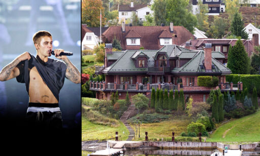 Justin Bieber innlosjert i 66-millionersvillaen til Europris-arving