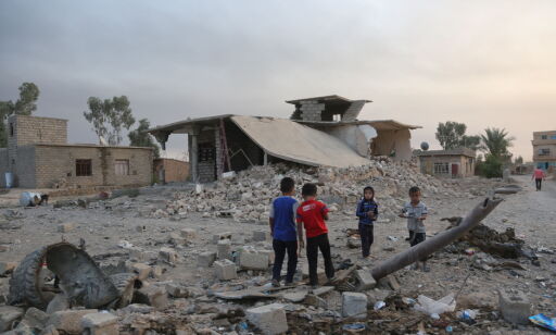 IS henter menneskelige skjold sør for Mosul