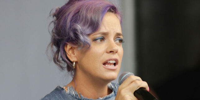 Lily Allen ble hengt ut i media etter flyktning-besøk