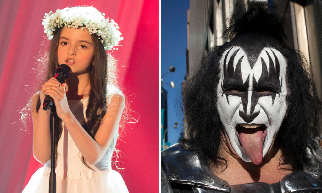 Gene Simmons isn't getting enough of the Norwegian Angelina