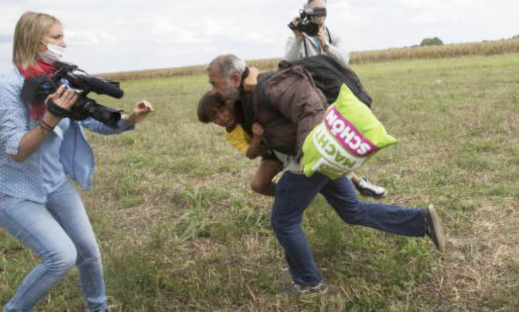 Vakte avsky over hele verden da hun spente bein på flyktninger. Nå er hun dømt
