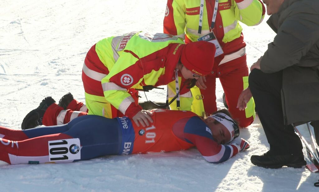 Hegle Svendsen lå «livløs» i målområdet mens helsepersonell stormet til: - Det er trist å se