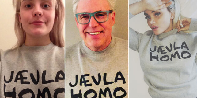 Derfor går alle kjendisene i «Jævla homo»-genser