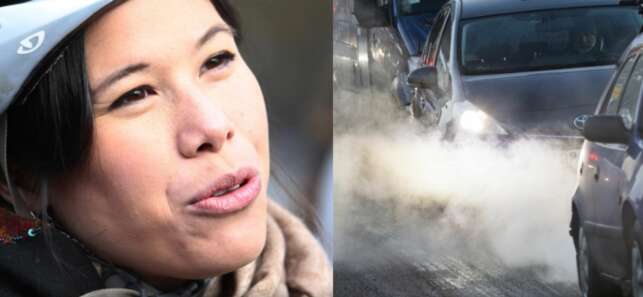 Lan tok diesel-taxi til NRK for å advare mot diesel-forurensing