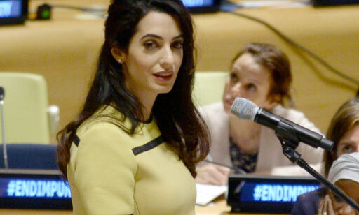 Dekningen av Amal Clooneys FN-besøk får krass kritikk