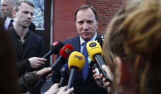 Statsminister Löfven: - Alt tyder på at det er et terrorangrep