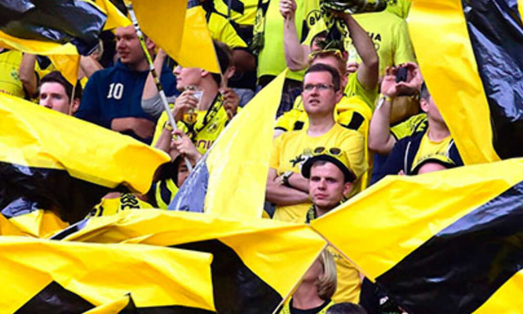 Dortmund-fansen hylles etter denne fantastiske gesten for bortesupporterne