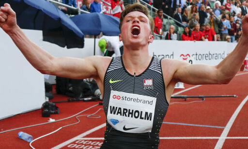Karsten Warholm vant gull på 400 meter hekk i U23-EM