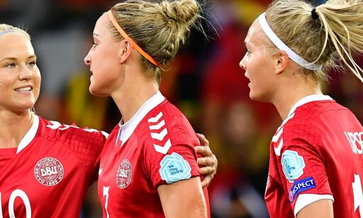 Kjærestene Pernille og Magdalena kan møtes i EM-kvarten