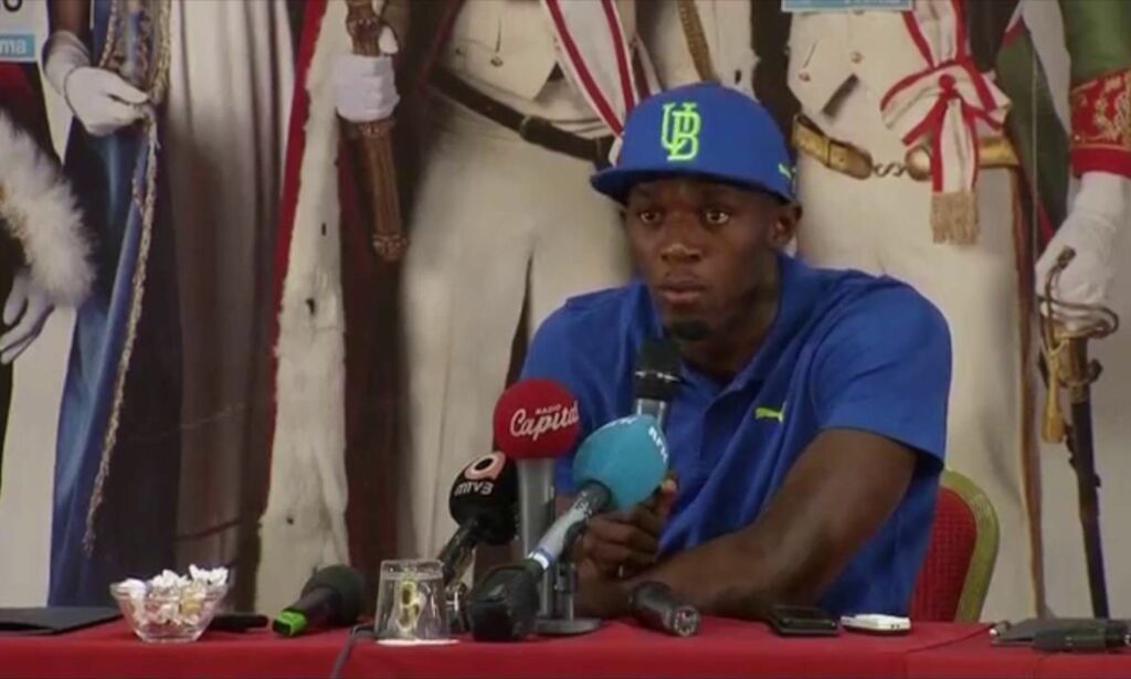 Usain Bolt spøker om Manchester United-karriere