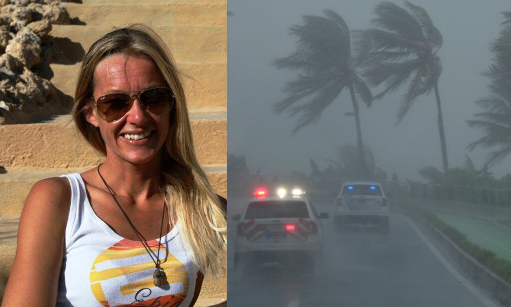 Livsfarlige «Irma» raser rett mot norske Hege (40). Forbløffet over dyrenes reaksjon: - Ingenting rører seg