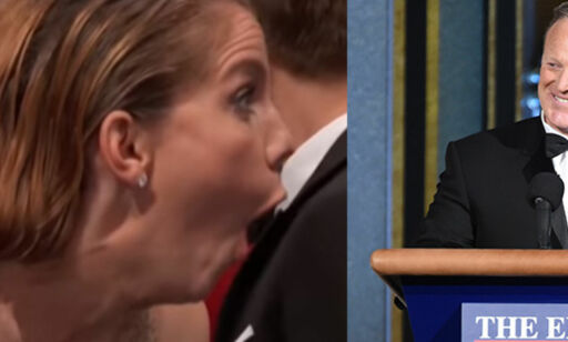 Salen måpte da Spicer dukket opp på scenen. Nå snakker han: - Folk legger for mye i dette