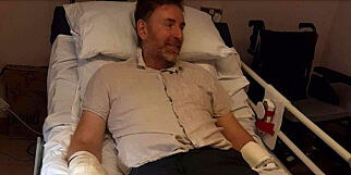 Chris (46) trodde han var forkjøla. Måtte amputere armer og bein
