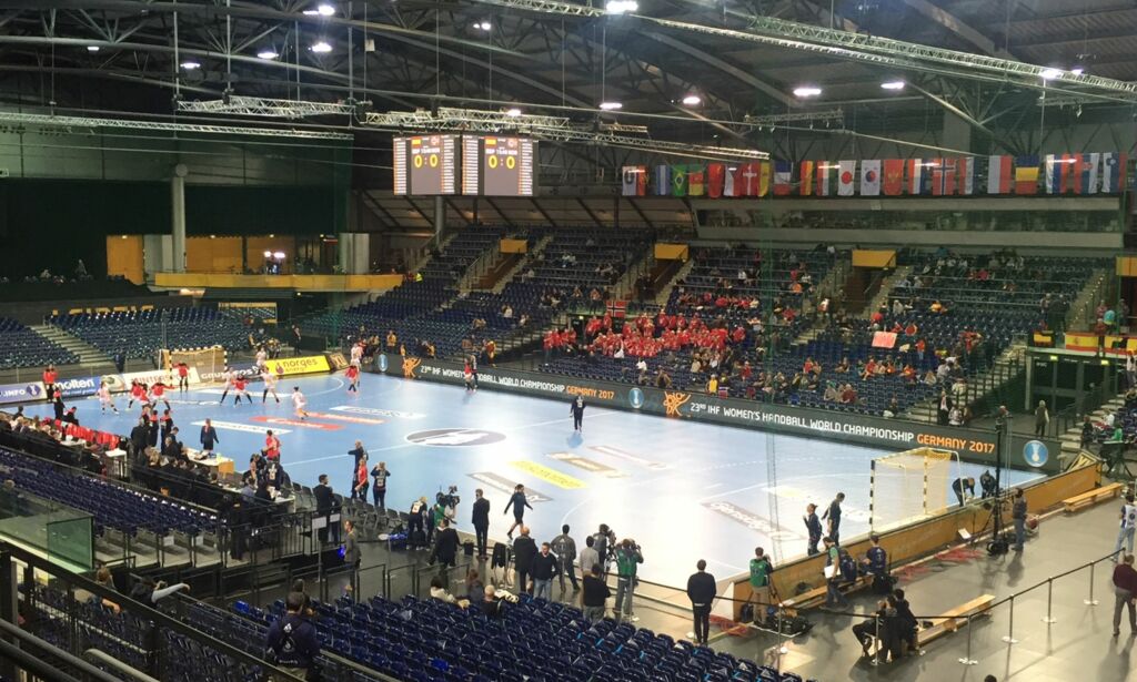 VM-spillerne fikk sjokk da de kom inn i hallen