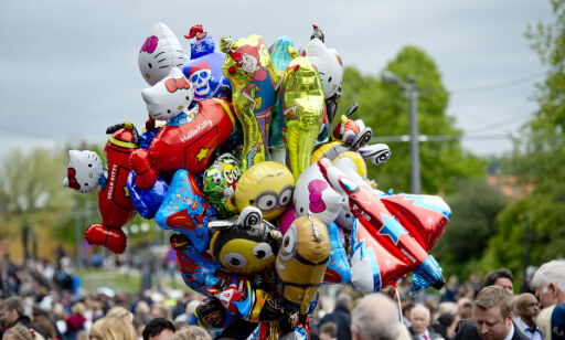 MDG går inn for nasjonalt forbud mot gassballonger på 17. mai