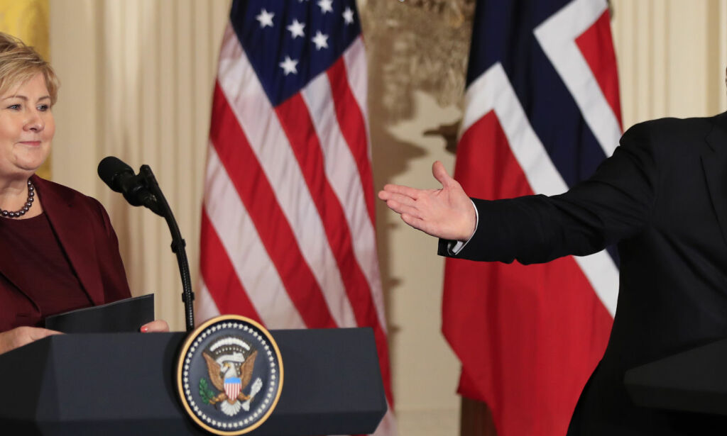 Også i Norge har politikere begynt å herme etter Trumps angrep på pressen