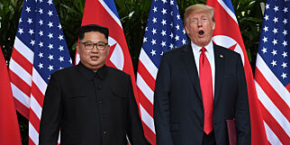 Kim forplikter seg til å jobbe for full atomnedrustning på Korea-halvøya