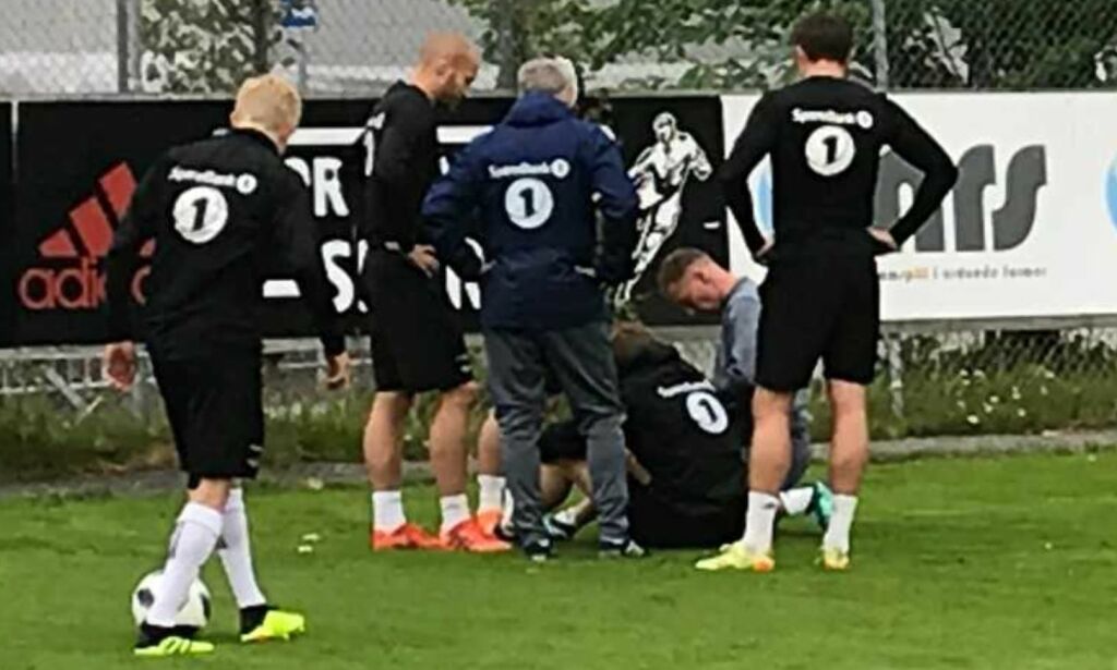 Skadedrama på RBK-trening