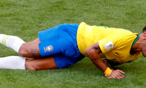 Dette er tallene: Neymar har tilbragt mest tid nede på gresset i VM