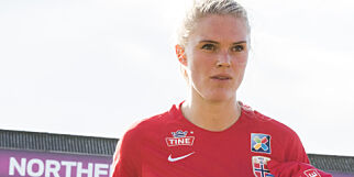 PORTDOWN, NORD-IRLAND 20180409.
Kristine Leine under trening dagen før kampen mot Nord-Irland, i Shamrock Park, Portadown
Foto: Berit Roald / NTB scanpix