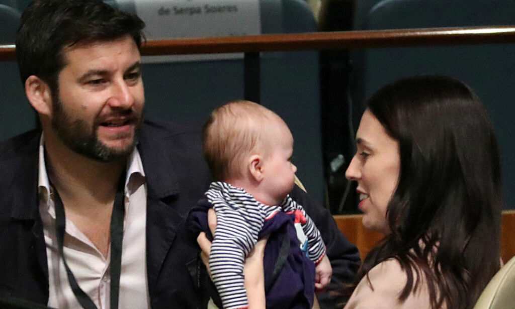 Dette bildet gjør New Zealands statsminister historisk