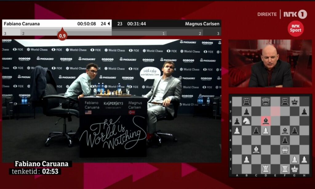 Carlsen reagerte på lyder: - Uakseptabelt