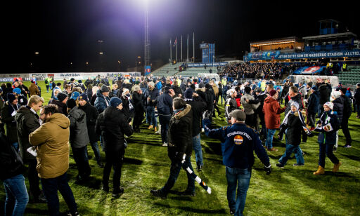 Slagsmål på Nadderud. Stabæk-stjerne raser