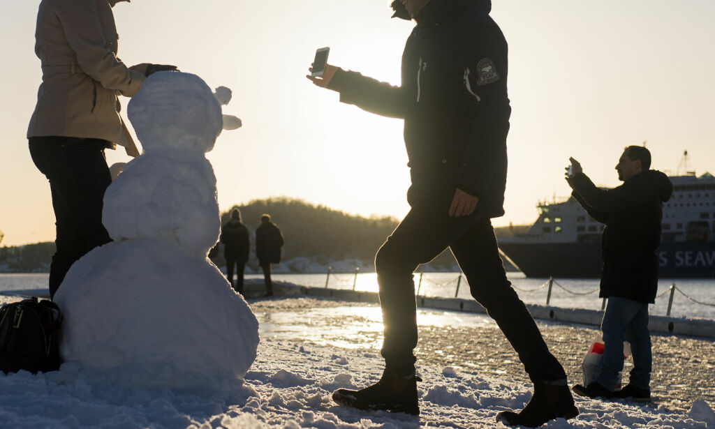 Her blir det snø denne uka