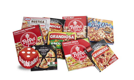 Smakstest av de nye frossenpizzaene