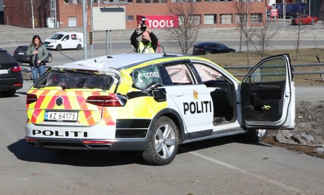 Mistet kontrollen under fartsmåling