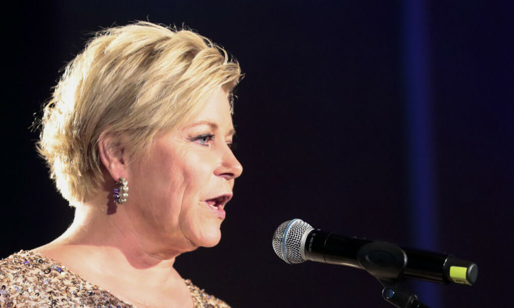 Siv Jensen sa «jævla sosialister» – beklager ordbruken