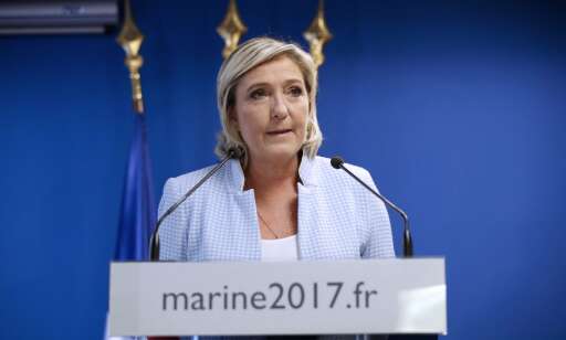 Marine Le Pen sier «global revolusjon» er på trappene